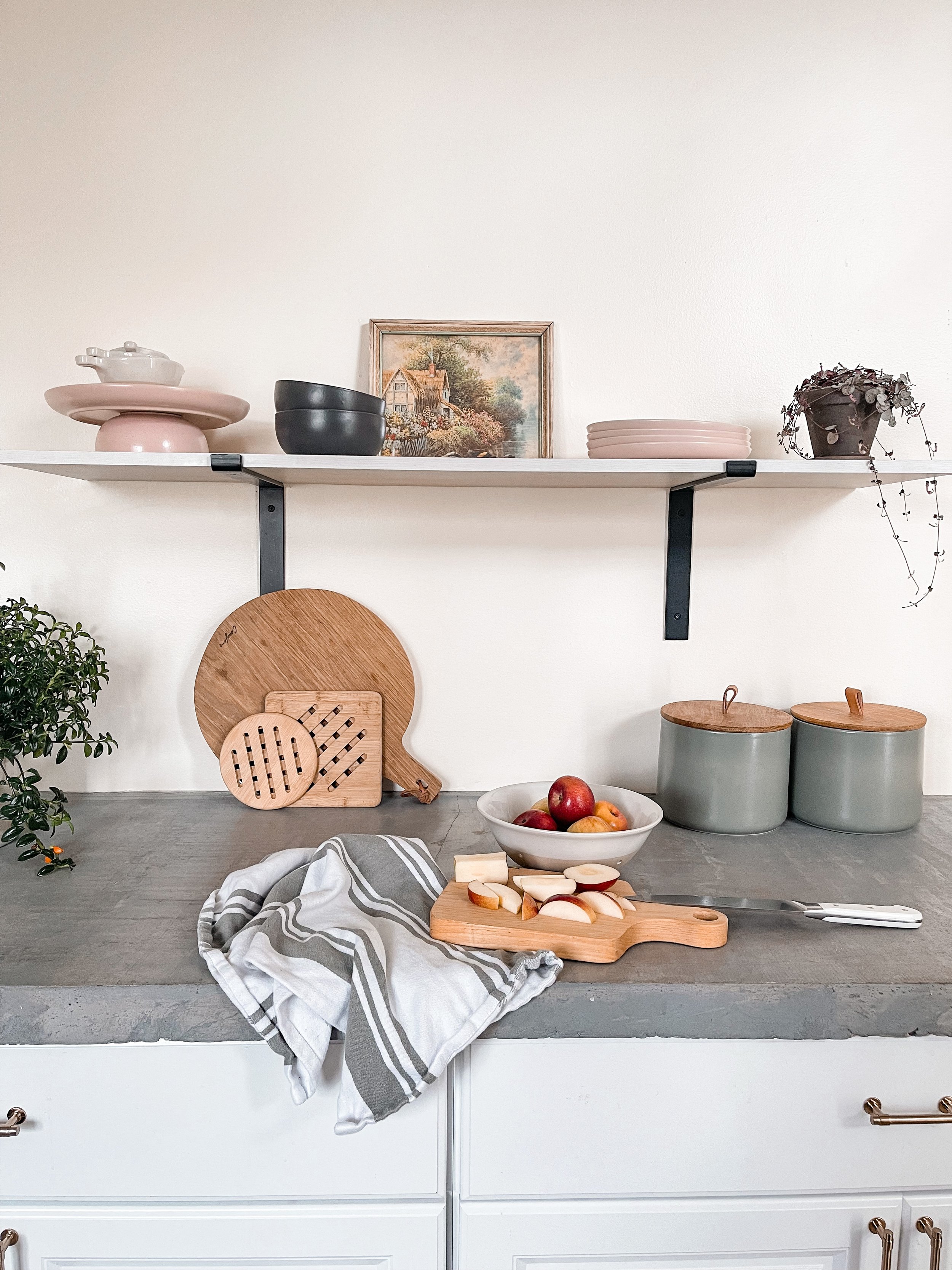 Kitchen Shelves for Spring Aratari At Home